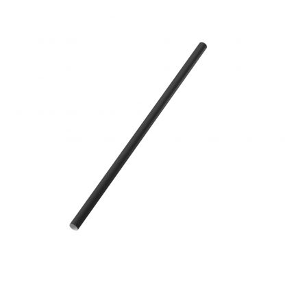 black paper straw