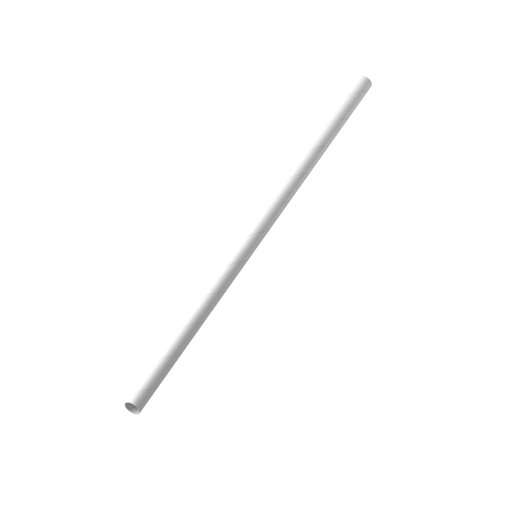 Paper Drinking Straws in White  Great British Paper Straw Company